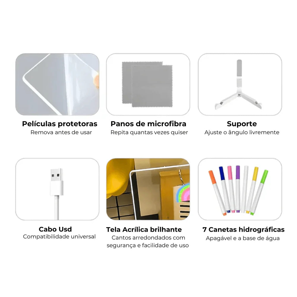 Quadro Mágico de Led